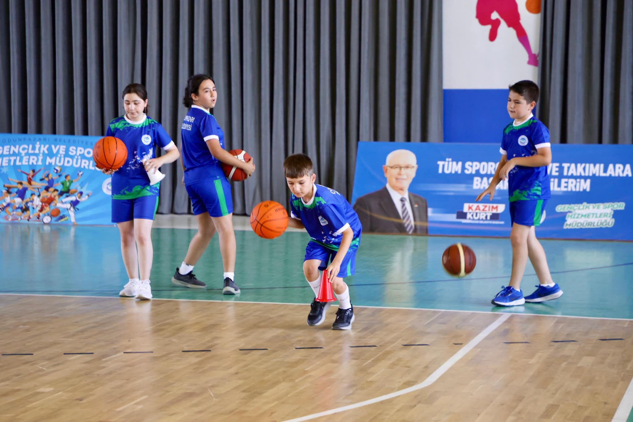 Odunpazarı’nda kış dönemi basketbol kursları başlıyor